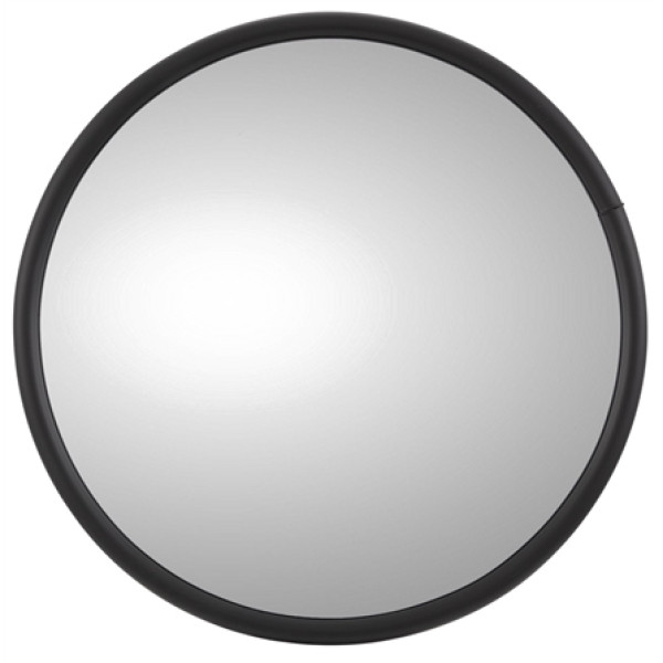 Image of 12 in., Black Steel Convex Mirror, Round from Trucklite. Part number: TLT-97609-4