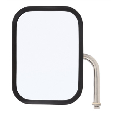 Image of 7.5 x 10.5 in. Silver, 4" Elbow Flat Mirror, Universal from Trucklite. Part number: TLT-97661-4