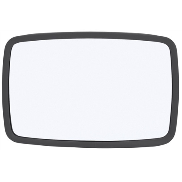 Image of 6.5 x 10 in. Black, Flat Mirror, Universal from Trucklite. Part number: TLT-97672-4