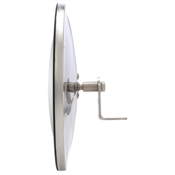 Image of 8.5 in., Silver Steel Convex Mirror, Round from Trucklite. Part number: TLT-97803-4