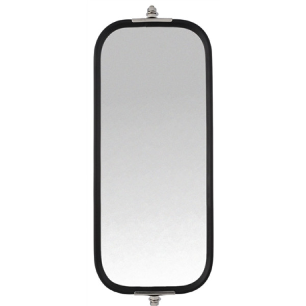 Image of Bubble Back, 7 x 16 in., West Coast Mirror, White Steel from Trucklite. Part number: TLT-97808-4