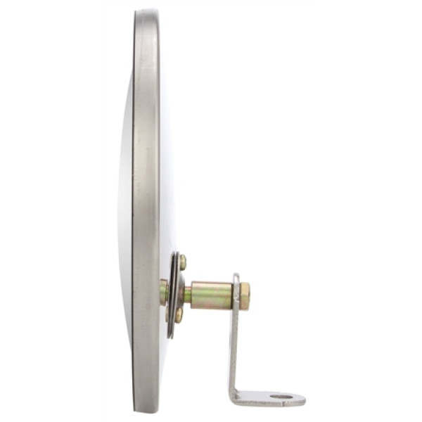 Image of 7.5 in., Offset Stud Silver Stainless Steel Convex Mirror, Round from Trucklite. Part number: TLT-97817-4