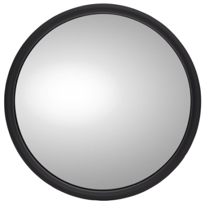 Image of 6 in., Black Steel Convex Mirror, Round from Trucklite. Part number: TLT-97820-4