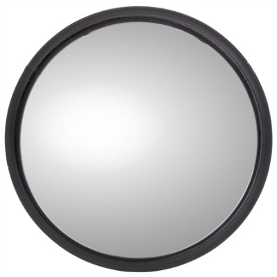 Image of 8.5 in., Full Bubble/ Wide Angle Black Painted Steel Convex Mirror, Round from Trucklite. Part number: TLT-97831-4