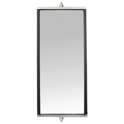 Image of Box Style, 7 x 16 in., West Coast Mirror, Silver Aluminum from Trucklite. Part number: TLT-97839-4