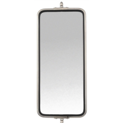 Image of Motorized, 7 x 16 in., West Coast Mirror, Silver Stainless Steel from Trucklite. Part number: TLT-97840-4