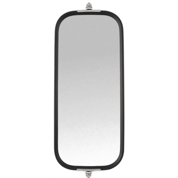 Image of Pyramid Style, 7 x 16 in., West Coast Mirror, Silver Stainless Steel from Trucklite. Part number: TLT-97861-4