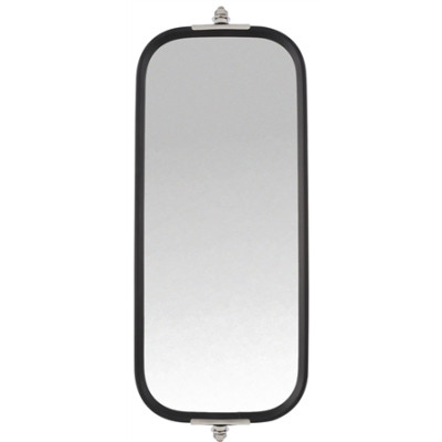Image of Pyramid Style, 7 x 16 in., West Coast Mirror, Silver Stainless Steel from Trucklite. Part number: TLT-97861-4