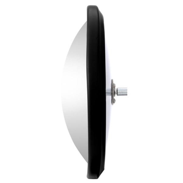 Image of 10.5 in., Cross View Metal Steel Convex Mirror, Round from Trucklite. Part number: TLT-97863-4