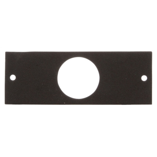 Image of Rectangular, Black Rubber, Gasket for 18300R/ 18300Y from Trucklite. Part number: TLT-97927-4