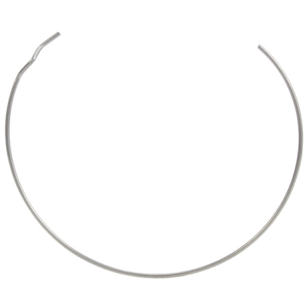 Image of Round, Silver Stainless Steel, Retaining Ring for 80302R/ 80302Y/ 80304/ 80334R/ 80335R/ 80336R/ 8034/ 80344/ 80345/ 81300R/ 81300Y/ 81301R/ 81301Y from Trucklite. Part number: TLT-97945-4