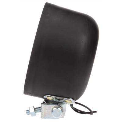 Image of Black Rubber, 5" Round Replacement Housing from Trucklite. Part number: TLT-97980-4