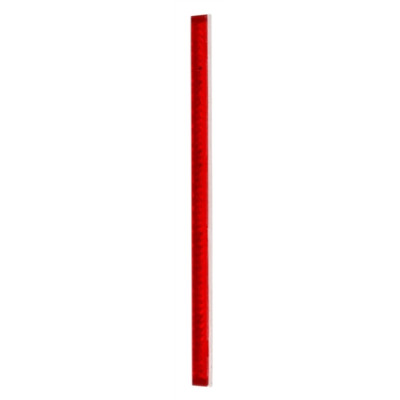 Image of Rectangle, Red, Reflector, 2 Screw or Adhesive, Basket from Trucklite. Part number: TLT-98003RB