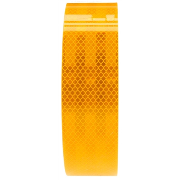 Image of School Bus Yellow Reflective Tape, 2 in. x 150 ft., Premium Series, Bulk from Trucklite. Part number: TLT-98165-3