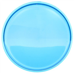 Image of Circular, Blue, Polycarbonate, Replacement Lens, Snap-Fit from Trucklite. Part number: TLT-99120B4
