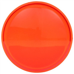 Image of Circular, Red, Polycarbonate, Replacement Lens, Snap-Fit from Trucklite. Part number: TLT-99120R4