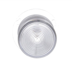 Image of Circular, Clear, Polycarbonate, Replacement Lens, 3 Screw from Trucklite. Part number: TLT-99150C4