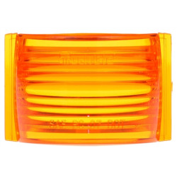 Image of Rectangular, Yellow, Acrylic, Replacement Lens, Snap-Fit from Trucklite. Part number: TLT-99160Y4
