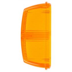 Image of Rectangular, Yellow, Acrylic, Replacement Lens, 1 Screw from Trucklite. Part number: TLT-99170Y4