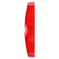 Image of Rectangular, Red, Polycarbonate, Replacement Lens, 2 Screw from Trucklite. Part number: TLT-99238R4