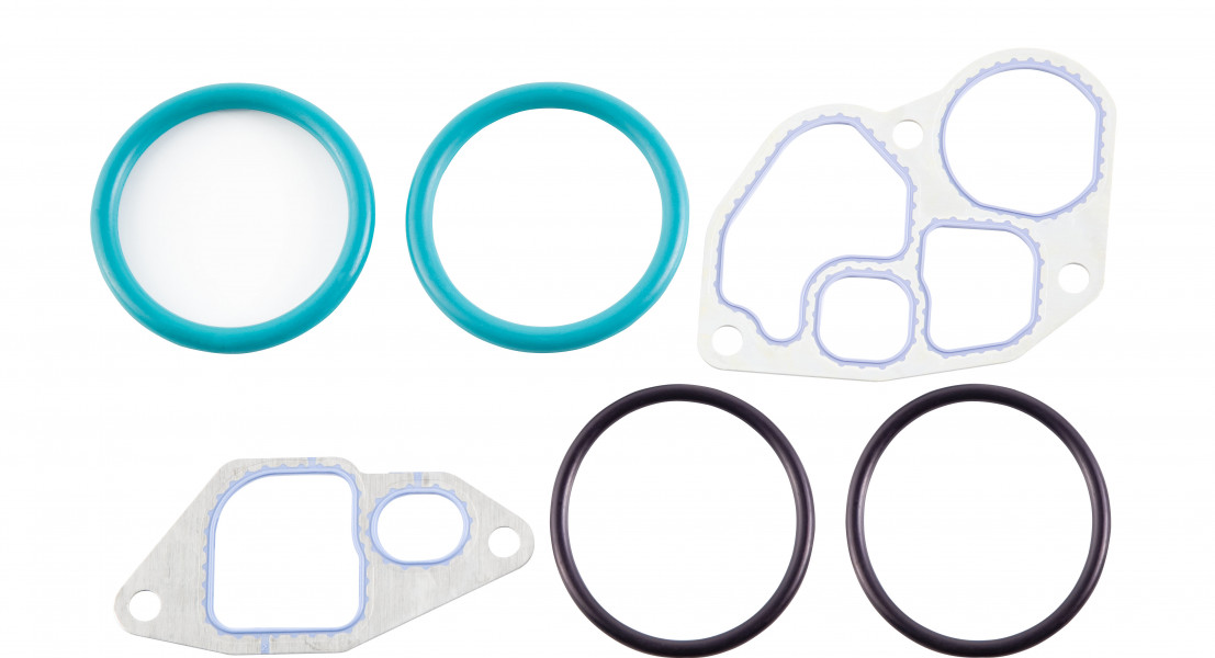 Image of Engine Oil Cooler 0-Ring And Gasket Kit from ALLIANT POWER. Part number: AP0004