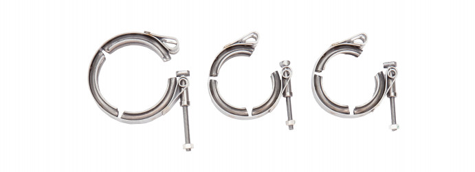 Image of 2011-16 Ford 6.7L Turbo Exhaust Clamp Kit from ALLIANT POWER. Part number: AP0167