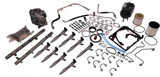 Image of 2008 2010 Ford 6.4L Fuel Contamination Kit from ALLIANT POWER. Part number: AP64920