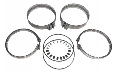 Image of Diesel Particulate Filter (DPF) Installation Kit from ALLIANT POWER. Part number: AP70500