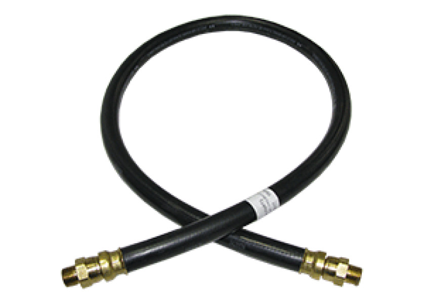 Image of BRAKE HOSE 48" - 1/2" HOSE, 3/8" ENDS, SWIVEL/SWIVEL, 48" from MHD. Part number: PROBH1238S48