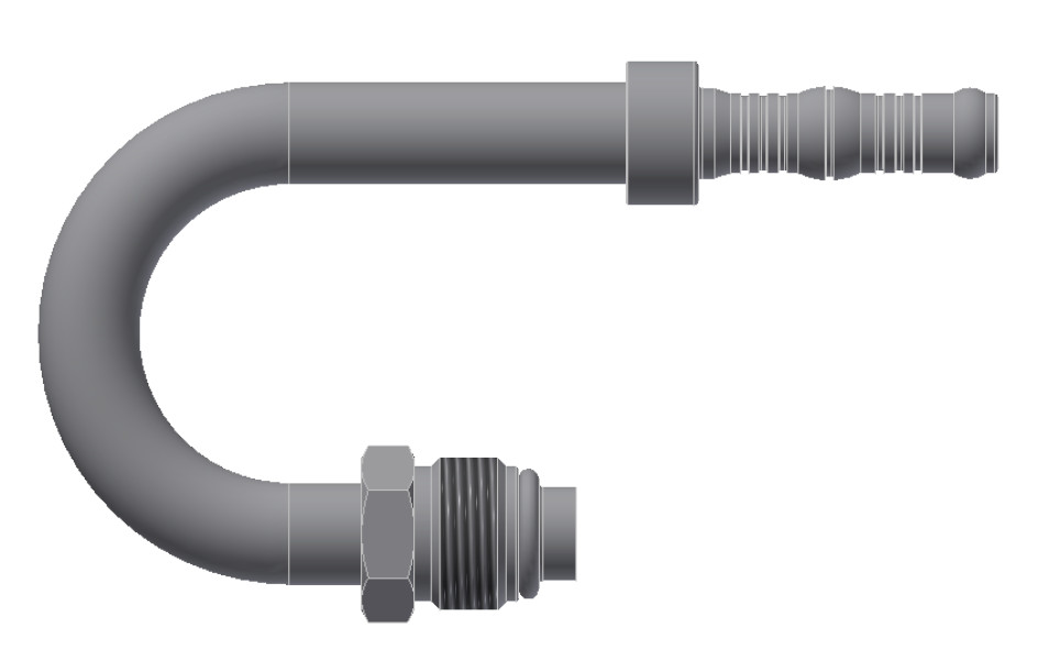 Image of A/C Refrigerant Hose Fitting from Sunair. Part number: BC-54271-06-06