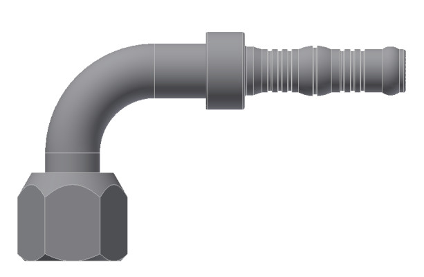Image of A/C Refrigerant Hose Fitting from Sunair. Part number: BC-54703-12-12
