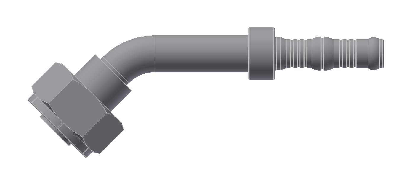 Image of A/C Refrigerant Hose Fitting from Sunair. Part number: BC-54708-10-12K