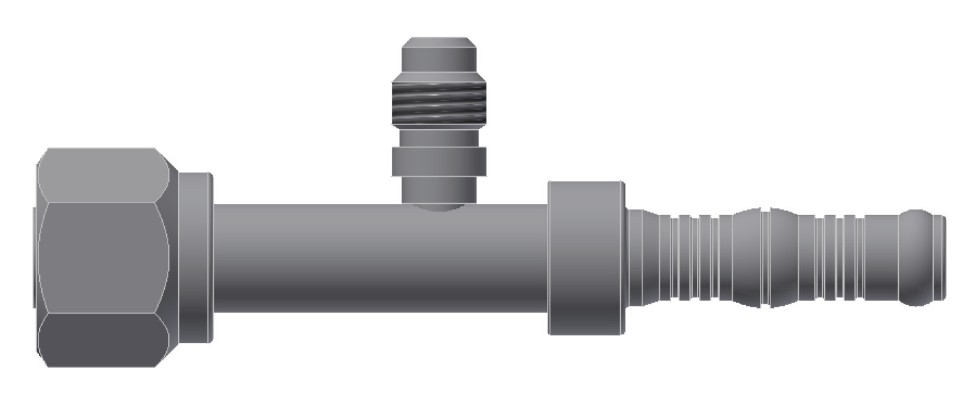 Image of A/C Refrigerant Hose Fitting from Sunair. Part number: BC-54710-10-10K
