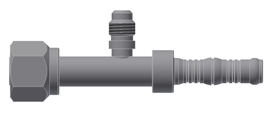Image of A/C Refrigerant Hose Fitting from Sunair. Part number: BC-54710-08-10