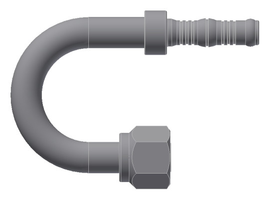 Image of A/C Refrigerant Hose Fitting from Sunair. Part number: BC-54771-06-06K
