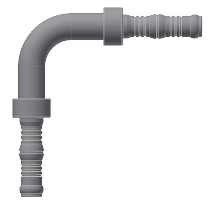 Image of A/C Refrigerant Hose Fitting from Sunair. Part number: BC-8749-06-06K