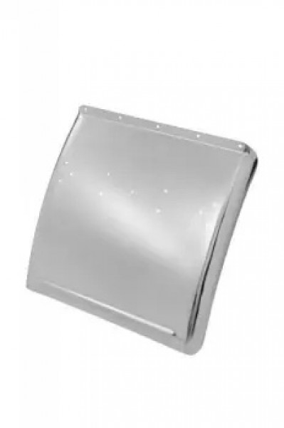 Image of PANEL, QUARTER FENDER, STAINLESS STEEL, STANDARD MOUNT HOLES from Betts HD. Part number: 100111-00