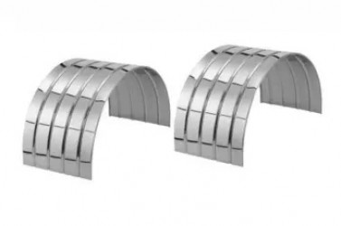 Image of FENDER, SINGLE AXLE, 4 RIB, ALUMINUM, 60", PAIR from Betts HD. Part number: AR200-60