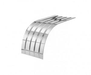 Image of FENDER, HALF TANDEM, 4 RIB, ALUMINUM, 60", INDIVIDUAL from Betts HD. Part number: AR300-60-1