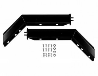 Image of KIT  ANGLED, SPRING LOADED, 28.25, POWDER COATED, W/O CONSPICUITY TAPE from Betts HD. Part number: B672825NTBK