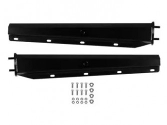 Image of KIT  STRAIGHT, TAPERED, SPRING LOADED, 30.00, 2.500" CENTERS, POWDER COATED, W/O CONSPICUITY STRIP from Betts HD. Part number: B703000NTBK