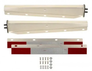 Image of KIT  STRAIGHT, TAPERED, SPRING LOADED, 30.00, 1.125 CENTERS, STAINLESS STEEL, WITH CONSPICUITY STRIP from Betts HD. Part number: B713000RTSK