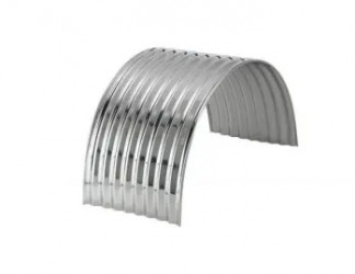 Image of FENDER, SINGLE AXLE, CORRUGATED, GALVANIZED, 80", INDIVIDUAL from Betts HD. Part number: G200-80-1