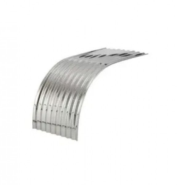 Image of FENDER, HALF TANDEM, CORRUGATED, GALVANIZED, 80", INDIVIDUAL from Betts HD. Part number: G300-80-1