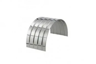 Image of FENDER, SINGLE AXLE, 4 RIB, GALVANIZED, 60", INDIVIDUAL from Betts HD. Part number: GR200-60-1