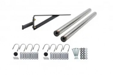 Image of KITFULL TANDEM, STAINLESS, UNDRILLED, 30.0" TUBE, .625" HOLE, UBOLTS (4), INDIVIDUAL from Betts HD. Part number: H4364US