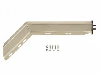 Image of HANGER, ANGLED, SPRING LOADED, UNHANDED, 30.25, STAINLESS STEEL, W/O CONSPICUITY TAPE from Betts HD. Part number: M673025NTSU