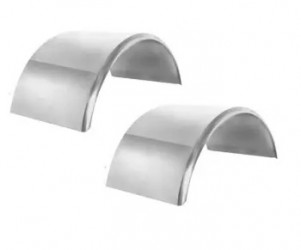Image of FENDER, SINGLE AXLE, SMOOTH, MILL FINISH, ALUMINUM, 80", PAIR from Betts HD. Part number: MA200-80