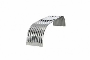 Image of FENDER, FULL TANDEM, CORRUGATED, STAINLESS, 101", INDIVIDUAL from Betts HD. Part number: MS400-101-1