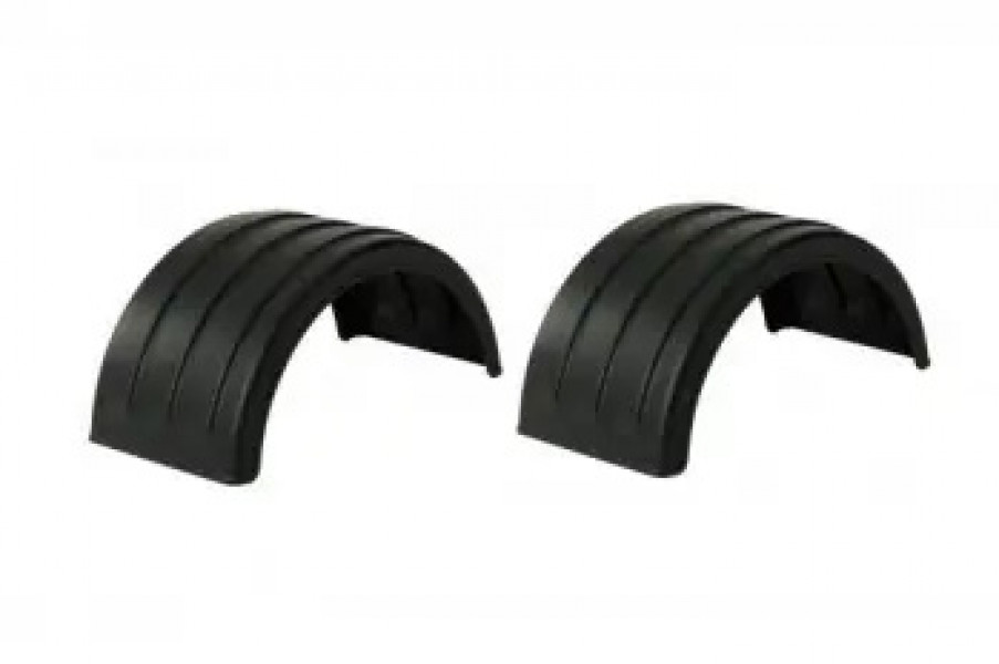 Image of FENDER, SINGLE AXLE, BLACK POLY, 80", PAIR from Betts HD. Part number: PF200-80